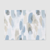 青白クリームアブストラクトウェディング 薄葉紙