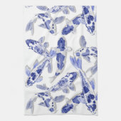 青白コイ キッチンタオル (縦)