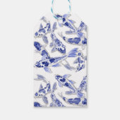 青白コイ ギフトタグ (正面)