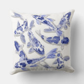 青白コイ クッション (裏面)