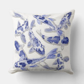 青白コイ クッション (正面)