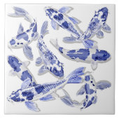 青白コイ タイル (正面)