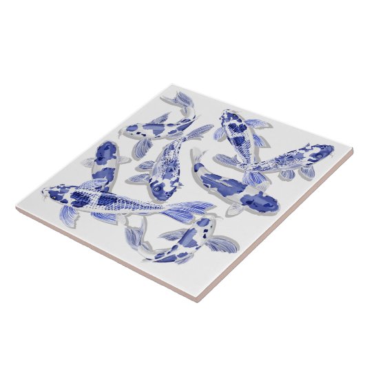 青白コイ タイル (側面)