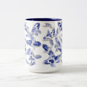 青白コイ ツートーンマグカップ (中央)