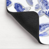 青白コイ マウスパッド (コーナー)