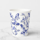 青白コイ 紙コップ (裏面)