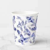 青白コイ 紙コップ (左)