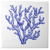 青白サンゴ タイル (正面)
