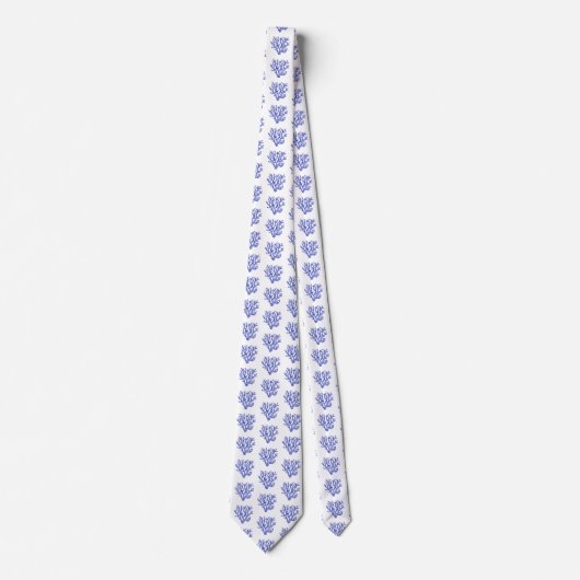 青白サンゴ ネクタイ (正面)