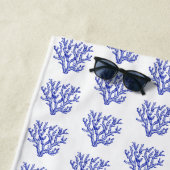 青白サンゴ ビーチタオル (インサイチュ)