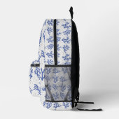 青白サンゴ プリントバックパック (右)