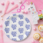 青白サンゴ ペーパープレート (パーティー)