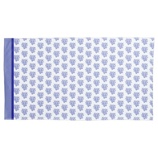 青白サンゴ 枕カバー (正面左)