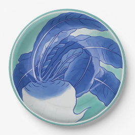 青白セラドン チャイニーズ・チノワゼリー 大根 フオーク・チャイナ ペーパープレート