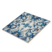 青白タイル装飾デザイン タイル (側面)