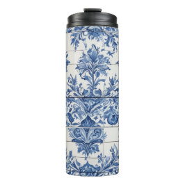 青白タイル タンブラー