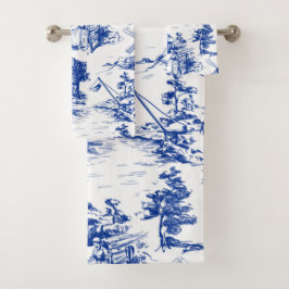 青白トイレバスタオルセット バスタオルセット