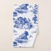 青白トイレバスタオルセット バスタオルセット (ハンドタオル)