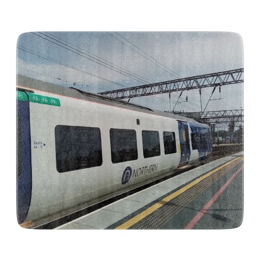 青白トレーニング カッティングボード (正面)