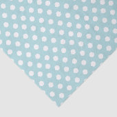 青白ハニカムパターン 薄葉紙 (詳細)