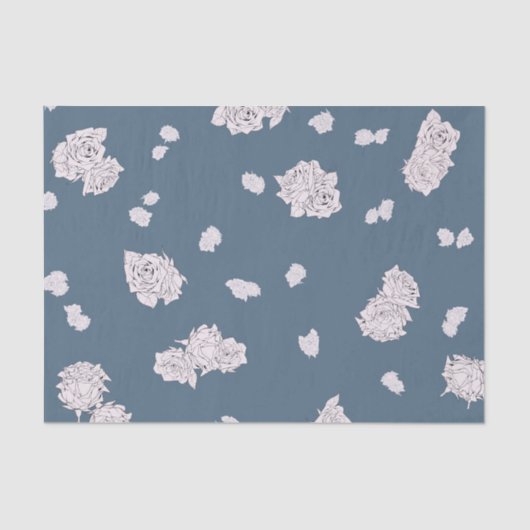 青白バラ 薄葉紙 (正面)