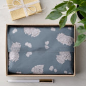 青白バラ 薄葉紙 (ギフト)