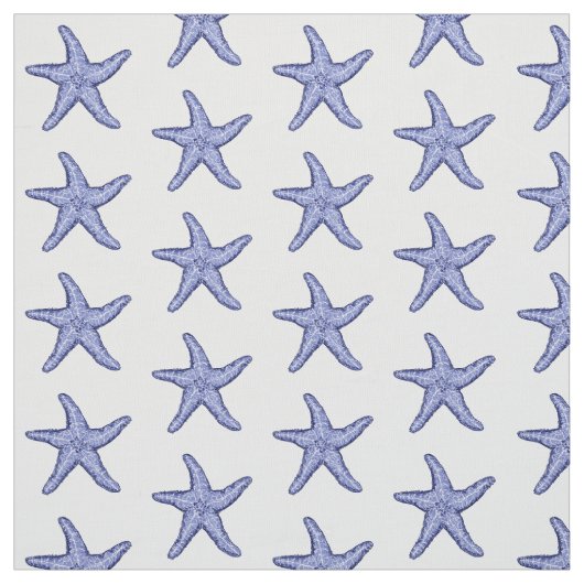 青白ヒトデ ファブリック (見本)
