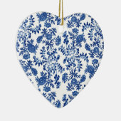 青白フローラオーナメント セラミックオーナメント (右)