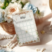 青白フローラブライダルシャワービンゴゲーム