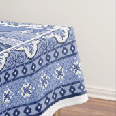 青白ボヘミアン模様 テーブルクロス (インサイチュ)