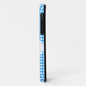 青白ミニマリスト Case-Mate iPhoneケース (裏面/左)