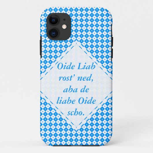 青白ミニマリスト Case-Mate iPhoneケース (裏面)