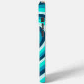 青白催眠心愛のパターン Case-Mate iPhoneケース (裏面 / 左)