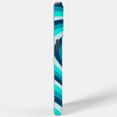 青白催眠心愛のパターン Case-Mate iPhoneケース (裏面 / 右)