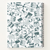 青白図化科学 ノートブック (裏面)