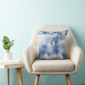 青白曇りスカイピロー クッション (椅子)