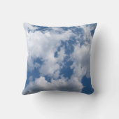 青白曇りスカイピロー クッション (裏面)