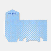 青白水玉模様 フェイバーボックス (折り畳みなし)