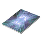 青白熱［赤熱］光を放つ星 ノートパッド (回転)