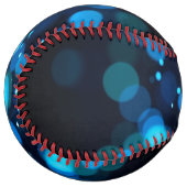 青白熱［赤熱］光を放つ《写真》ぼけ味ライト抽象芸術 ソフトボール (正面左)