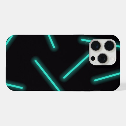 青白熱［赤熱］光を放つiphone 15 pro maxケース iPhoneケース (裏面横)