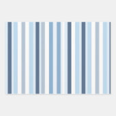 青白男の赤ちゃん ラッピングペーパーシート (正面2)