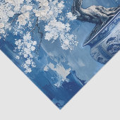 青白磁中国中華細工さくらんぼ 薄葉紙 (詳細)