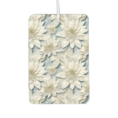 青白蓮の花 カーエアーフレッシュナー (正面)