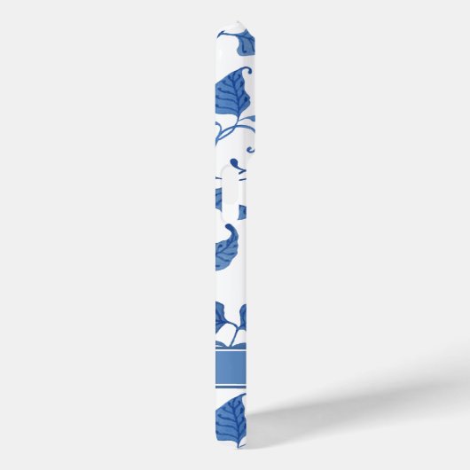 青白蓮中国の花文様 Case-Mate iPhoneケース (裏面 / 右)