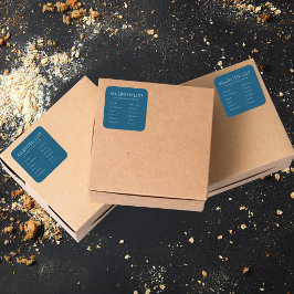 青白食品安全アレルギー成分ベーカリー スクエアシール