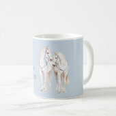 青白馬 コーヒーマグカップ (正面右)