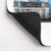 青白Convertible 1971-72年のChevelleのLt マウスパッド (コーナー)