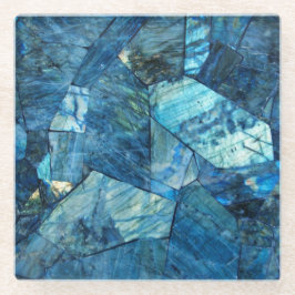 青石のひびガラスのコースター ガラスコースター