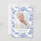 青磁トイレフォト葬儀悔やみや弔慰 サンキューカード (正面)